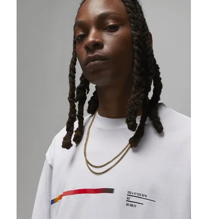 Лонгслив мужской Air Jordan T-Shirt Wings Paris 85 White FJ8916-100
