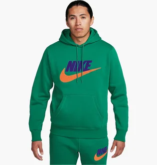 Худи мужское Nike Club Fleece Pullover Hoodie Green FN3104-365