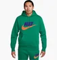 Худи мужское Nike Club Fleece Pullover Hoodie Green FN3104-365