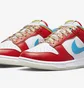 Кросівки чоловічі Nike Dunk Low Qs Lebron James Fruity Pebbles Red Dh8009-600