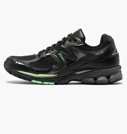 Кросівки чоловічі New Balance 2002R Black Silver Green M Black M2002RLD