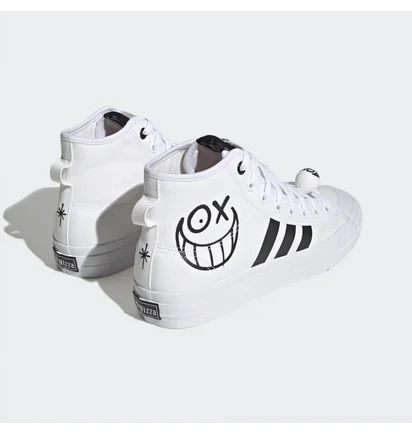 Кроссовки мужские Adidas Nizza High Rf X André Saraiva Shoes White Hq6861