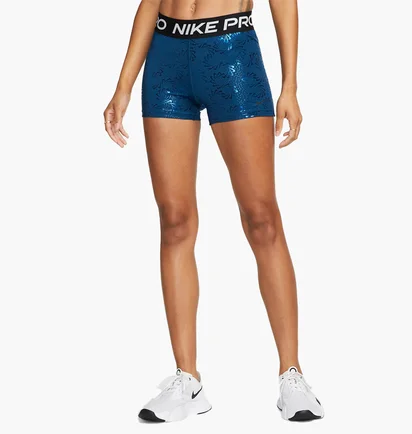 Шорты женские Nike Pro Blue DQ6232-460