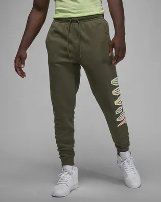 Штани чоловічі Air Jordan M J Flt Mvp Fleece Pant Green Dv1603-325