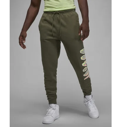 Штаны мужские Air Jordan M J Flt Mvp Fleece Pant Green Dv1603-325