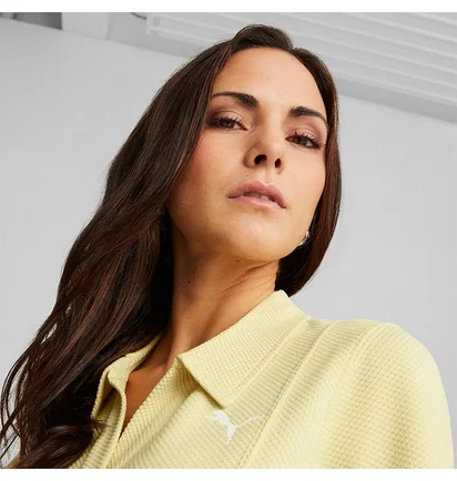Платье женское Puma Sleeve Polo Dress Yellow 673116-42