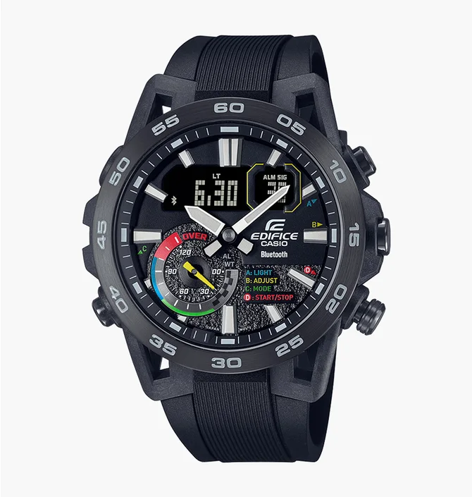 Часы мужские Casio Edificetooth Suspension Arm Series ECB-40MP-1A