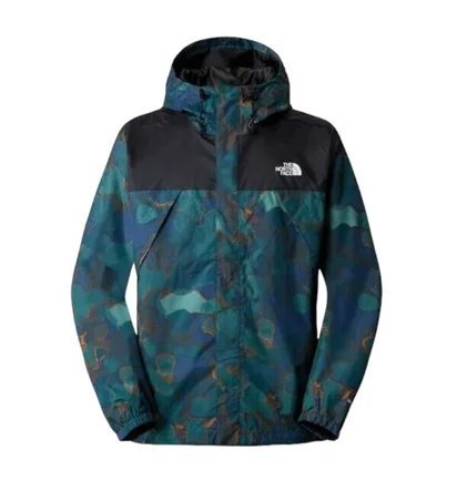 Куртка чоловіча The North Face Antora Summit Navy Camo Print Jacket Blue NF0A7QEYO27