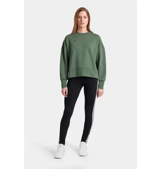 Свитшот женский Arena Oversized Crew Neck Green 006580-660