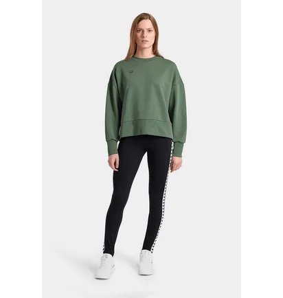 Свитшот женский Arena Oversized Crew Neck Green 006580-660
