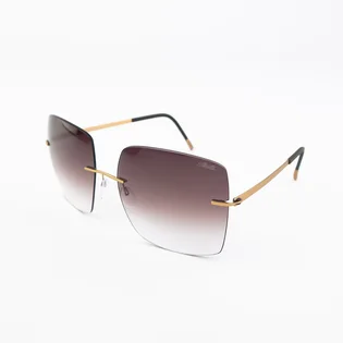 Солнцезащитные очки женские Silhouette Gold/Brown 8191-7530