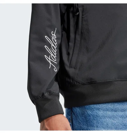 Олимпийка мужская Adidas Scribble Jacket Black IJ6442
