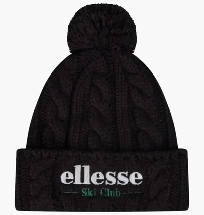 Шапка жіноча Ellesse Sanga Pom Beanie Black SAXA3762-011