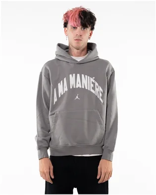 Худі чоловіче Air Jordan X A Ma Maniere Hoodie Flat Pewter Grey HF0540-029