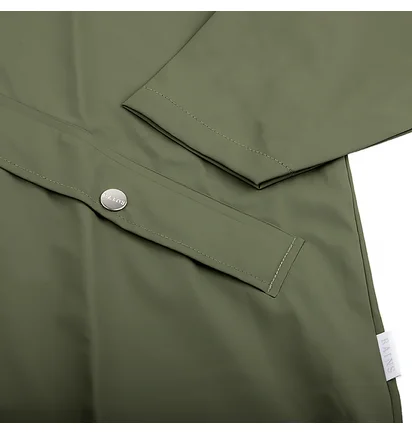 Пальто унісекс Rains Long Jacket Green 1202-OLIVE