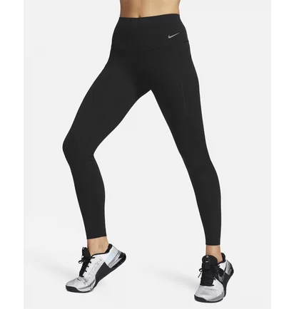 Легінси жіночі Nike Universa WomenS Medium-Support High-Waisted Full-Length Leggings With Pockets Black DQ5996-010