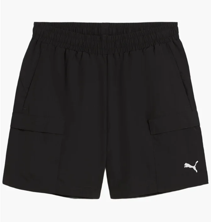 Шорты мужские Puma Wardrobe Essential Relaxed Cargo Black 629656-01