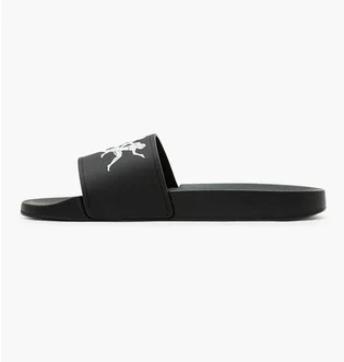Тапочки унисекс Carne Bollente Fast & Curious Pool Slides Black FCBLUPLS109005