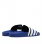 Тапочки унисекс Adidas Adilette White/Blue IG7500