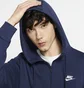 Толстовка чоловіча Nike Sportswear Club Fleece Blue BV2645-410