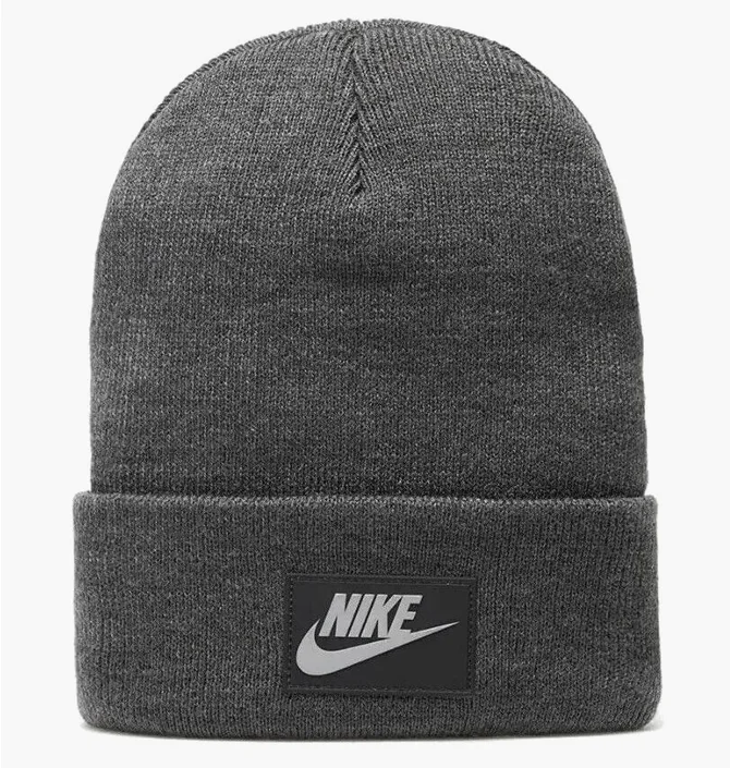 Шапка унісекс Nike Nsw Cuff Beanie Fut Flash Fs Grey DO8145-071