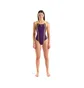 Купальник женский Arena Clear Lines Swimsuit V Back Lb Violet 010255-960
