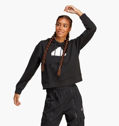Худи женское Adidas Future Icons Badge Of Sport Hoodie Black Ib8501