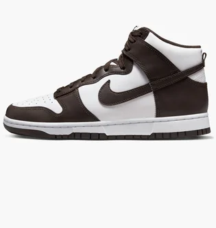 Кросівки чоловічі Nike Dunk High Retro White/Black DV0829-100