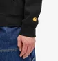 Толстовка мужская Carhartt Hooded Chase Jacket Black I033664-00FXX