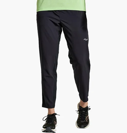 Штаны мужские Saucony Boston Woven Pant Black SAM800348-BK
