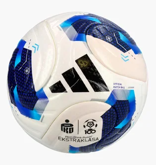 Футбольний м'яч Adidas Ekstraklasa Pro White/Blue KE5151