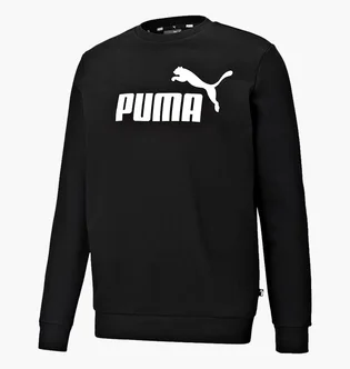 Світшот чоловічий Puma Ess Big Logo Crew Fl - Black 58667801