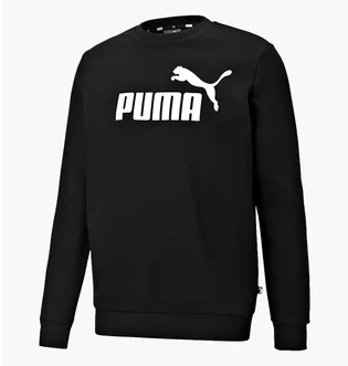 Свитшот мужской Puma Ess Big Logo Crew Fl - Black 58667801