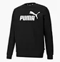 Свитшот мужской Puma Ess Big Logo Crew Fl - Black 58667801