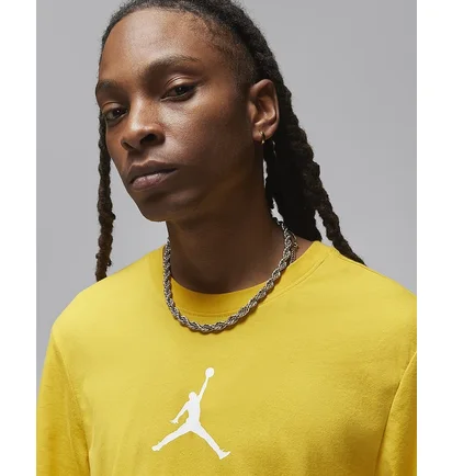 Футболка чоловіча Air Jordan T-Shirt Jumpman Yellow CW5190-752