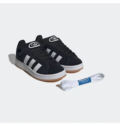 Кроссовки детские Adidas Campus 00S Gum Gs Black HQ6638