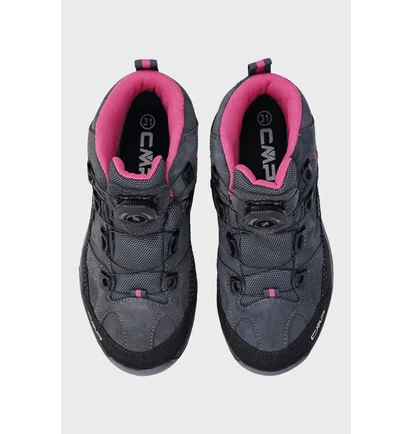 Кроссовки детские CMP Kiruna Mid Fitgo Grey/Black 3Q56784-00US