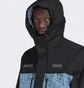 Куртка чоловіча Adidas Adventure Winter Allover Print Gore-Tex Jacket Light Blue/Black Hk5019