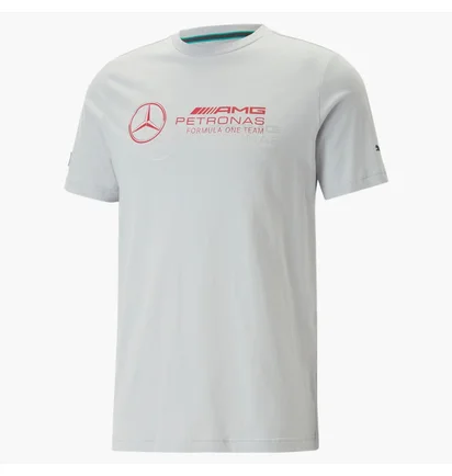 Футболка чоловіча Puma Mercedes-Amg Petronas Motorsport Logo Tee White 538482-02