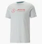 Футболка чоловіча Puma Mercedes-Amg Petronas Motorsport Logo Tee White 538482-02