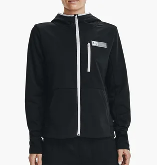 Куртка женская Under Armour Plus Training Hoody Black 1365875-001