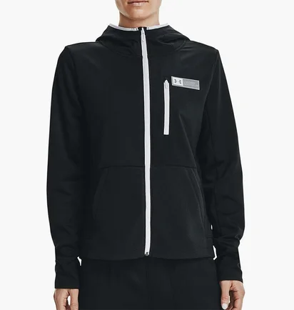 Куртка жіноча Under Armour Plus Training Hoody Black 1365875-001