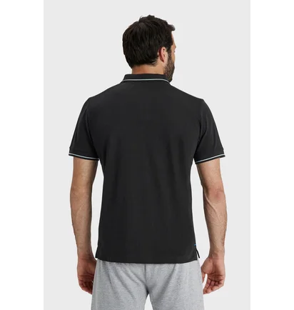 Поло унисекс Arena Team Poloshirt Solid Black 004901-500