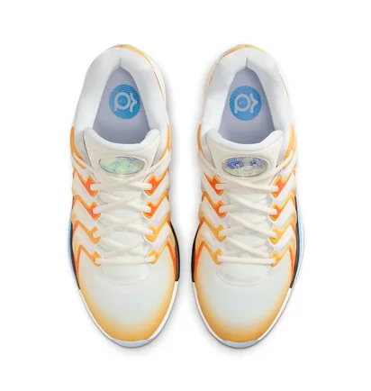 Кросівки унісекс Nike Kd 17 White/Orange FJ9487-700