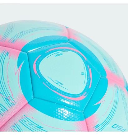Футбольний м'яч Adidas Messi League Turquoise/Light Blue JE6459