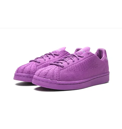 Кроссовки мужские Adidas Pharrell X Superstar Primeknit Violet S42929