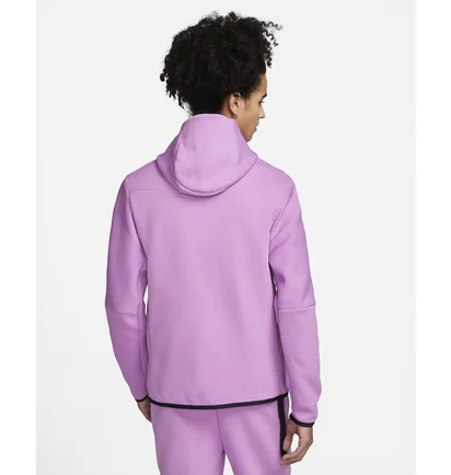 Куртка чоловіча Nike Tech Fleece Full-Zip Hoodie Pink Cu4489-532