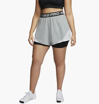 Шорти жіночі Nike Pro WomenS Flex 2 In 1 Training Shorts Grey DB4484-073