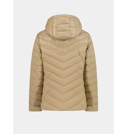 Куртка женская CMP Snaps Hood Sorona Aura Beige 35K3576-P405