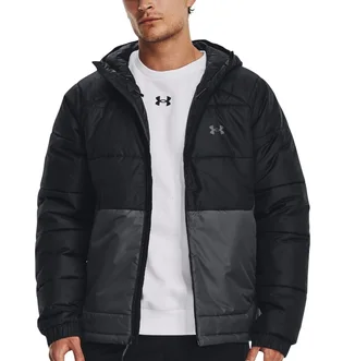 Куртка мужская Under Armour Hooded Jacket Ua Strm Ins Hd Jkt-Blk Black 1380872-001